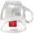 BLINKMAX Transparent Square Shape Tea Cup Coffee Cup Set Made of Crystal Clear Glass 155 ml Pack of 6