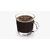 DELISOGA Transparent Tea Cup Coffee Cup Set Made of Crystal Clear Glass 180 ml Pack of 6