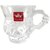 YUJING Transparent Tea Cup Coffee Cup Set of 6 Made of Crystal Clear Glass 140 ml