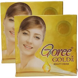 Goree Gold 24K Beauty Cream 30gm Pack Of 2