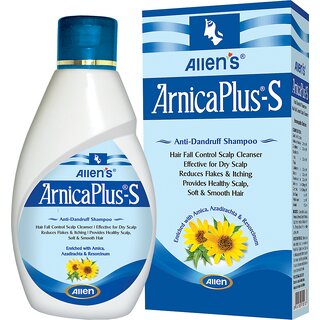ArnicaPlus S - Anti Dandruff Shampoo 100 ml (Pack of 3)