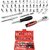46-In-1 Tool Kit  Screwdriver Set Versatile Hand Tool Kit with Precision Sockets, Wrenches, and Screwdrivers. Ideal fo