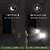 (Pack of 2)Motion Sensor Light with USB Charging Wireless Rechargeable Adhesive LED Nightlight for Home, White