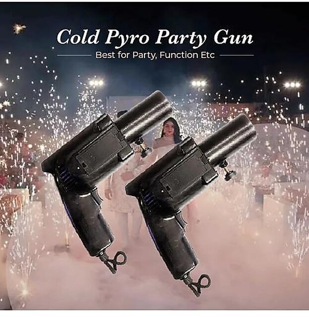 Buy Cold Pyro Gun with 2 Cells Professional Pyrotechnics Tool for ...