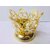 DecorDeck DD-KDEEP Brass Hanging Diya (Height 1.2 inch)