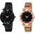 Bolun Black 12D Dial Megnet Rose and Black Analog Women and Girls WatchCvvm239