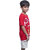 Kid Kupboard Cotton Boys T-Shirt, Red, Half-Sleeves, 7-8 Years KIDS6544