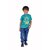 Kid Kupboard Cotton Boys T-Shirt, Bright Blue, Half-Sleeves, 6-7 Years KIDS6542