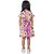 Kid Kupboard Cotton Girls A-Line Frock, Multicolor, Short Sleeves, 6-7 Years KIDS6555