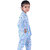 Kid Kupboard Cotton Girls Sleepsuit Set, Blue, Full-Sleeves, 6-7 Years KIDS6559