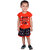 Kid Kupboard Cotton Baby Girls T-Shirt and Short Set, Multicolor, Half-Sleeves, 3-4 Years KIDS6562