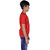 Kid Kupboard Cotton Boys T-Shirt, Red, Half-Sleeves, 7-8 Years KIDS6566