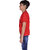 Kid Kupboard Cotton Boys T-Shirt, Red, Half-Sleeves, 7-8 Years KIDS6566
