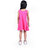 Kid Kupboard Cotton Girls A-Line Frock, Pink, Sleeveless, 6-7 Years KIDS6569