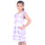 Kid Kupboard Cotton Girls A-Line Frock, Multicolor, Sleeveless, 7-8 Years KIDS6570