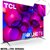 TCL 139 cm (55 inches)  AI 4K Ultra HD Certified Android Smart LED TV 55P715 (Sliver) (2020 Model)
