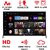 AKAI 98 cm (40 Inches) HD Ready Smart LED TV AKLT40S-D409W (Black) (2022 Model) With Voice Remote