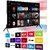 AKAI 98 cm (40 Inches) HD Ready Smart LED TV AKLT40S-D409W (Black) (2022 Model) With Voice Remote