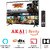 AKAI 108 cm (43 inches) Full HD Frameless With Voice Remote with Alexa Smart LED TV AKLT43S-DFL9W (Black) (2022 Model)