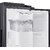 Samsung 657 L No Star Frost Free Side-by-Side Refrigerator (RS74T5F01B4/TL, Gentle Black Matt)
