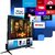 AKAI 80 cm (32 Inches) HD Ready Smart LED TV AKLT32S-FL1Y9M (Black) (2022 Model)  with Frameless Design