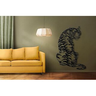 BLIND SHOP Metal Tiger Wall Decor, Metal Wall Art, Animal Wall Decor, Wildlife Metal Art, Tiger Metal Decor, Wild Animal