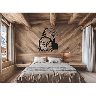 BLIND SHOP Bald Eagle Metal Decor, Large Metal Eagle Wall Art, Metal Eagle Sign, American Eagle Wall Decor, Living Room