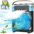 Kaash collections Small Personal Air Cooler Quiet AC Portable Mini Computer Cooling Fan USB Powered 1/2/3H Timer,3 Speed