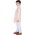 Kid Kupboard Cotton Boys Kurta and Pyjama Set, Beige and White, Full-Sleeves, 6-7 Years KIDS6573