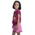 Kid Kupboard Cotton Girls T-Shirt and Short Set, Multicolor, Half-Sleeves, 7-8 Years KIDS6584