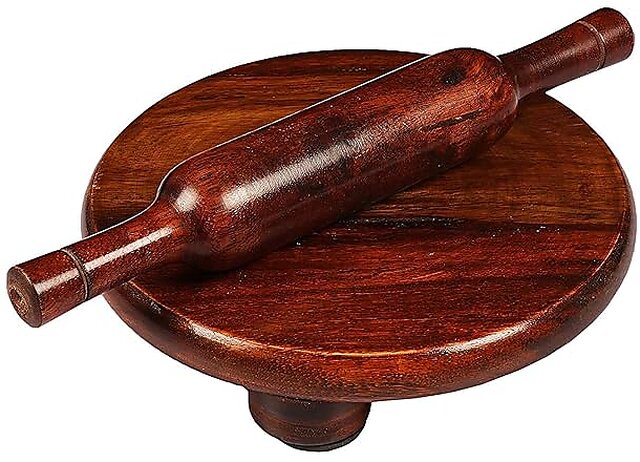 Buy mannat Wooden Chakla Belan/Roti Maker/Wooden Chakla Belan Combo Set ...