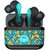 EKKO Earbeat T08 AlterEgo : Mic, ENC Call Noise Cancellation, 40H Playtime, 10MM Driver, Twin Connect, Massive Bass, Water Resistance, Siri & Google(Teal)