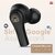 EKKO Earbeat T08 AlterEgo : Mic, ENC Call Noise Cancellation, 40H Playtime, 10MM Driver, Twin Connect, Massive Bass, Water Resistance, Siri & Google(Black Pattern)