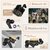 EKKO Earbeat T08 AlterEgo : Mic, ENC Call Noise Cancellation, 40H Playtime, 10MM Driver, Twin Connect, Massive Bass, Water Resistance, Siri & Google(Black Pattern)
