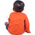 Kid Kupboard Cotton Baby Boys T-Shirt, Orange, Full-Sleeves, 9-12 Months KIDS6598