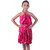 Kid Kupboard Cotton Girls A-Line Dress, Pink, Sleeveless, 8-9 Years KIDS6609