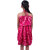 Kid Kupboard Cotton Girls A-Line Dress, Pink, Sleeveless, 8-9 Years KIDS6609