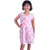 Kid Kupboard Cotton Girls A-Line Frock, Light Pink, Sleeveless, 7-8 Years KIDS6610