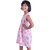 Kid Kupboard Cotton Girls A-Line Frock, Light Pink, Sleeveless, 7-8 Years KIDS6610