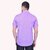 PrintCultr Men's Half Sleeve Cotton Spread Collar Shirt  (Purple)