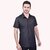 PrintCultr Men's Half Sleeve Cotton Spread Collar Shirt  (Black)