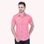 PrintCultr Men's Half Sleeve Cotton Spread Collar Shirt  (Pink)