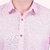 PrintCultr Men's Half Sleeve Cotton Spread Collar Shirt  (Light Pink)