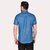 PrintCultr Men's Half Sleeve Cotton Spread Collar Shirt  (Light Royal Blue)
