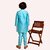 PrintCultr Boys Solid Pure Silk Kurta and Pyjama Set (Blue)