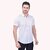 PrintCultr Men Regular Fit Solid Casual Shirt (White)