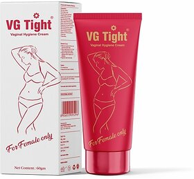 Indo Himaliyans VGTight vaginal hygiene For Women Tightening Intimate Cream 60 g Pack of 1