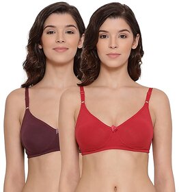Minha pack of 2 cotton hoseiry bra set