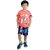 Kid Kupboard Cotton Boys T-Shirt, Pink, Half-Sleeves, 8-9 Years KIDS-001
