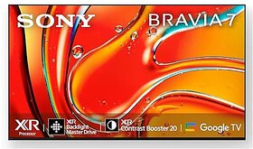 Sony 139 cm (55 inches) BRAVIA 7 4K Ultra HD AI Smart Mini LED Google TV K-55XR70 (Black)